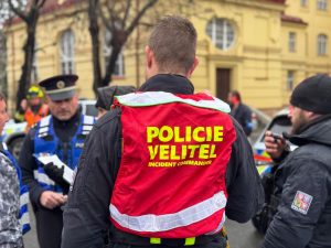 Výcvik policistů na žateckém gymnáziu