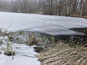 Pozor na tenký led: Policisté varují před nebezpečím na zamrzlých vodních plochách