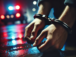 Další muž v úprku před policisty vyskočil z okna