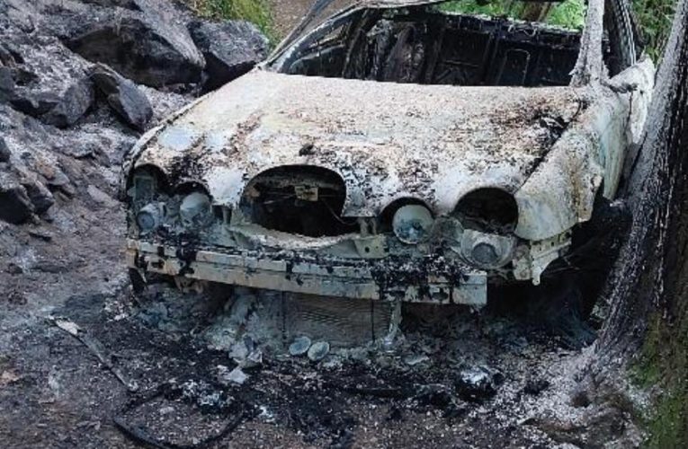 Odcizil automobil a pak ho zapálil