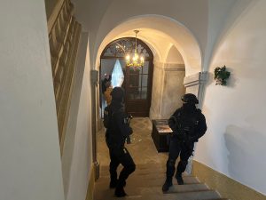 Policisté asistovali při předávce unikátního obrazu