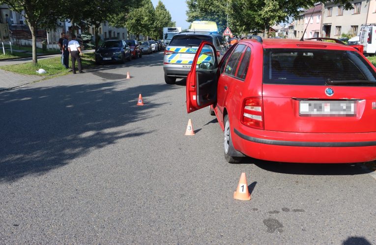 Cyklistka se srazila s autem