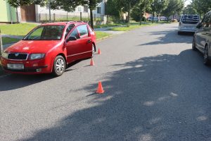 Cyklistka se srazila s autem