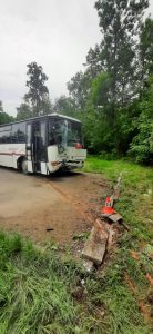 Havárie autobusu