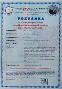 Pozvánka na 2. ročník policejního pochodu Lázně Bělohrad