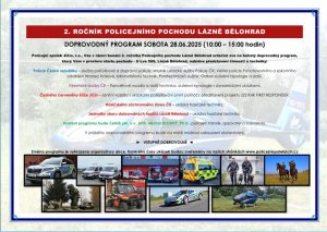 Pozvánka na 2. ročník policejního pochodu Lázně Bělohrad