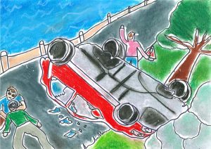 Projekt Markétina dopravní výchova - výsledky krajského kola výtvarné a literární soutěže.
