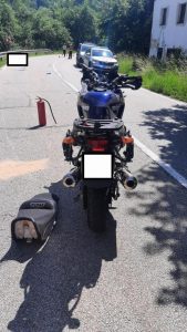 Tragická havárie motorkáře