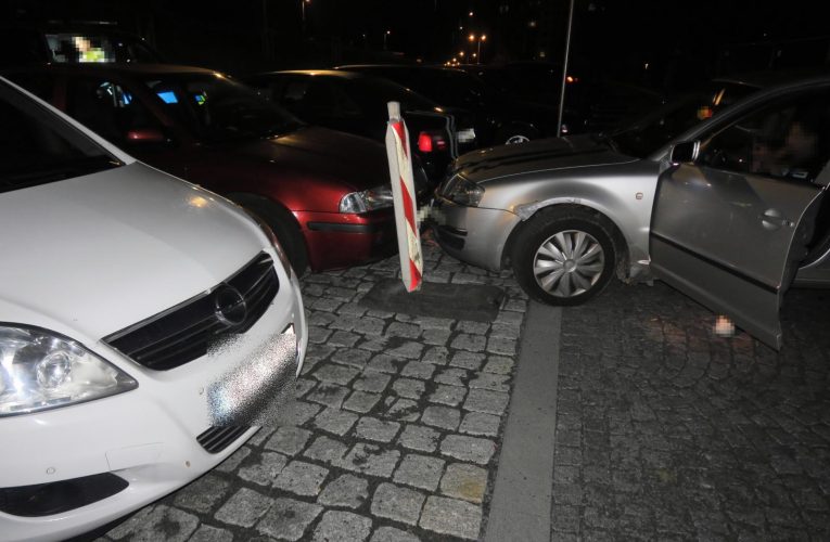 S více než třemi promile nezvládl projet kruhovým objezdem