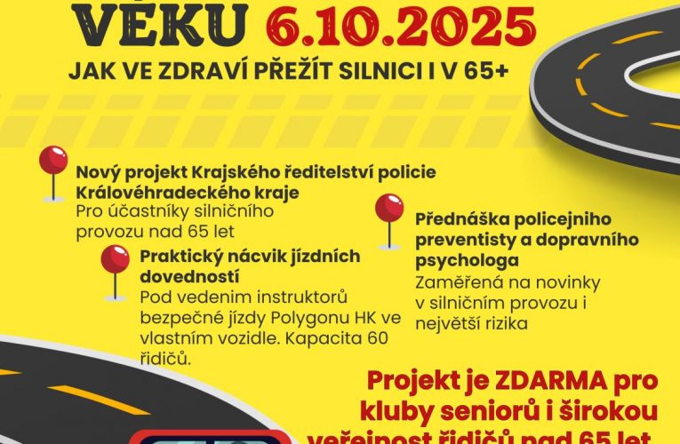 Autoškola 3. věku – Jak ve zdraví přežít silnici i v 65+