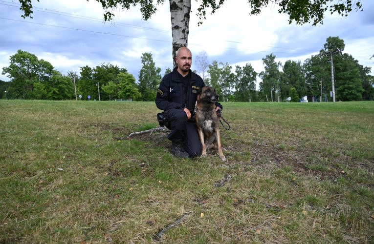 Další úspěch policejního psovoda a jeho čtyřnohého parťáka
