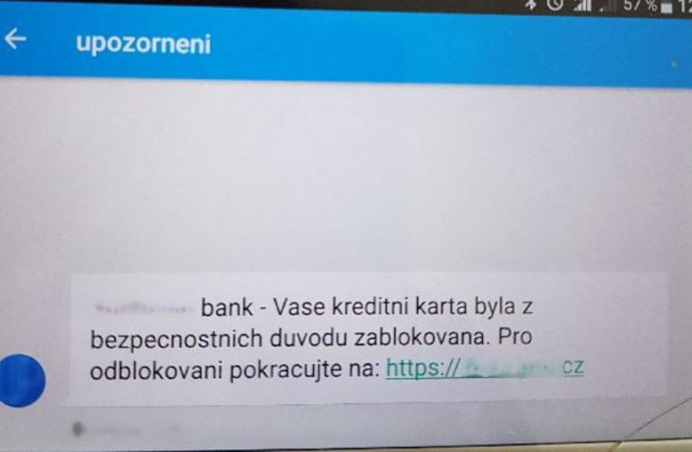 Objasnění série phishingových útoků