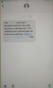 Objasnění série phishingových útoků