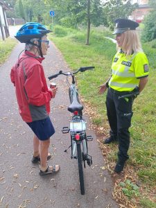 Policisté se zaměřili na bezpečnost cyklistů