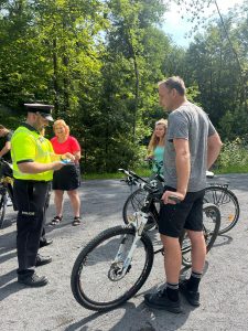 Policisté se zaměřili na bezpečnost cyklistů