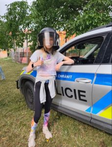 Policisté v dětském domově