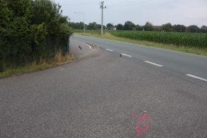Střet elektrokoloběžky a elektrokola