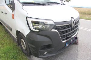 Vážná nehoda vozidla se dvěma cyklisty