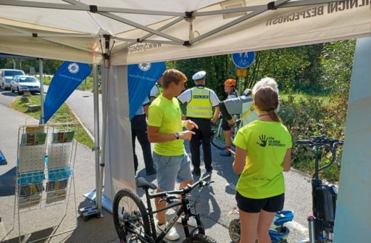 Projekt „Na kole jen s přilbou“ ve Zlínském kraji