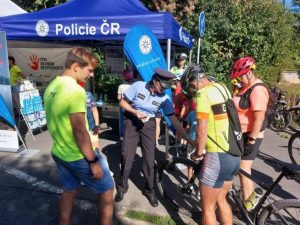 Projekt „Na kole jen s přilbou“ ve Zlínském kraji