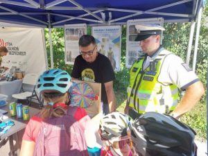 Projekt „Na kole jen s přilbou“ ve Zlínském kraji