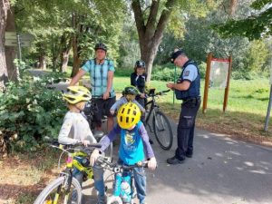 Projekt „Na kole jen s přilbou“ ve Zlínském kraji