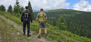 Společné akce policistů a strážců přírody v CHKO Jeseníky