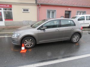 Střet chodce s osobním vozidlem