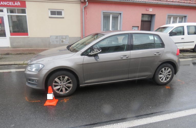 Střet chodce s osobním vozidlem