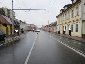 Střet chodce s osobním vozidlem