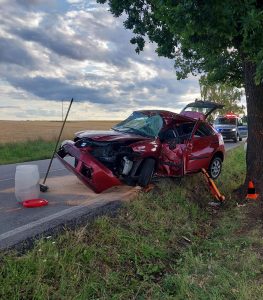 Tragická dopravní nehoda na Českobudějovicku