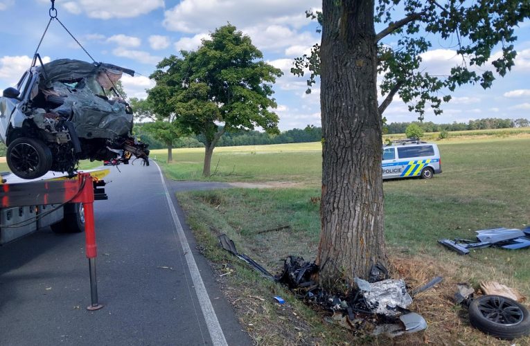Tragická dopravní nehoda na Táborsku