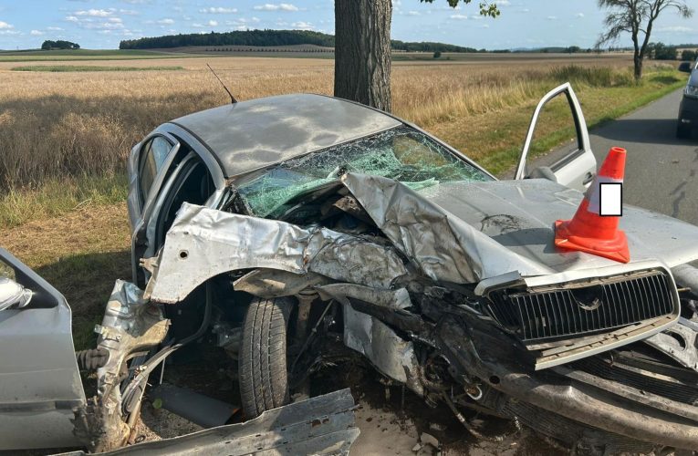 Tragický náraz do stromu