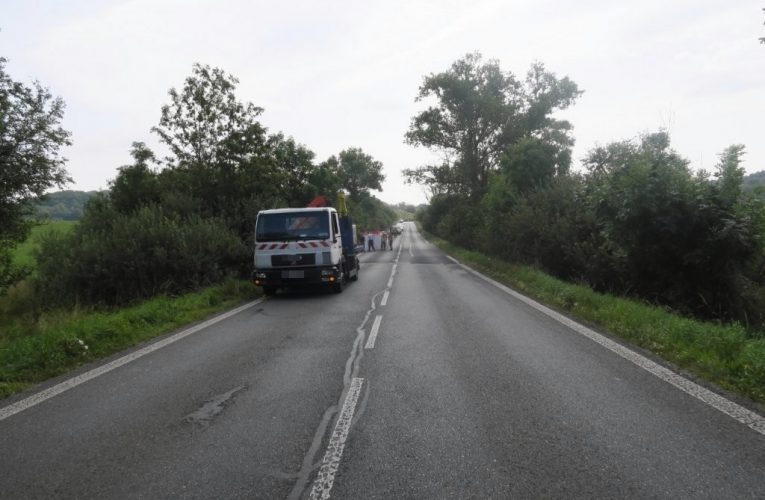 Uvolněný náklad z nákladního vozidla usmrtil chodce