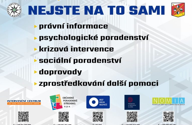 „Nejste na to sami“ v Královéhradeckém kraji