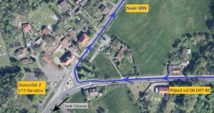 Obousměrné uzavření dálnice D8