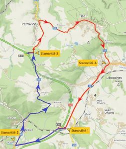 Obousměrné uzavření dálnice D8