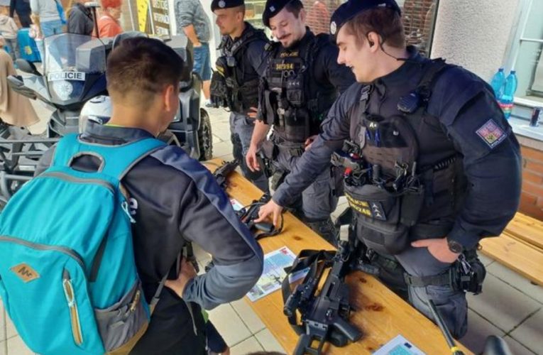 Policisté byli součástí Dne Zlínského kraje