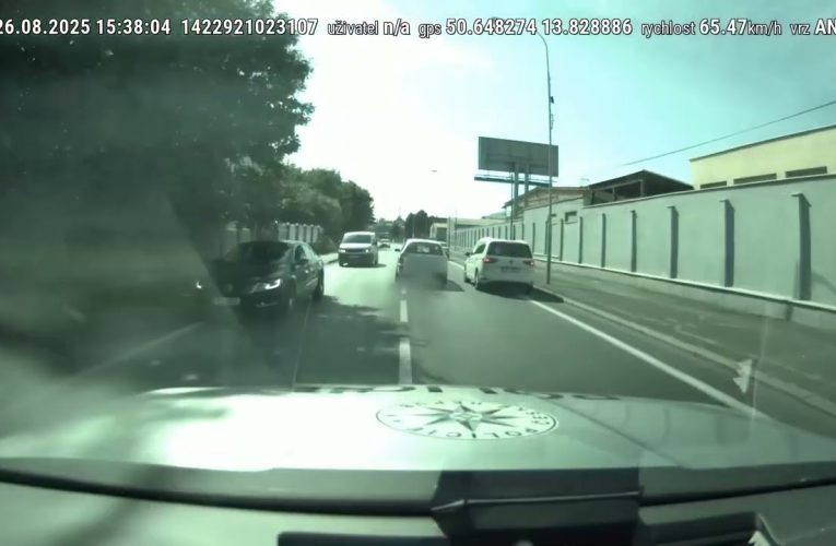 Při zadržení zloděje pomohl i řidič kamionu