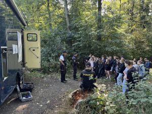 Studenti TRIVIS se ocitli uprostřed policejního pátrání