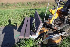 Ukradl sekačku a havaroval