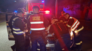 Zásah trval do noci