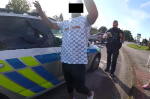 Zlodějská hyena dopadena