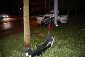 Mladík po havárii nadýchal 1,51 promile