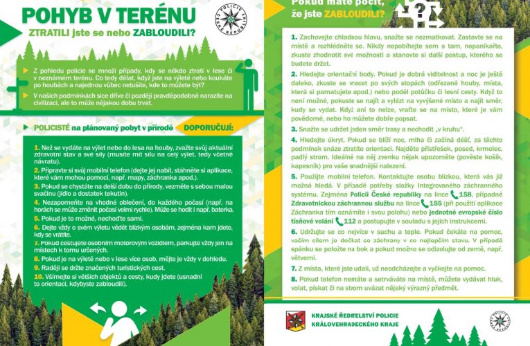 Policisté pomohli ženám při náročném sestupu ze Sněžky