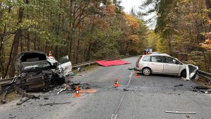 Tragická nehoda nedaleko Podolského mostu