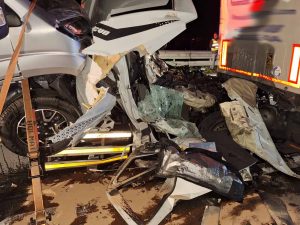 Viník nehody na místě zemřel