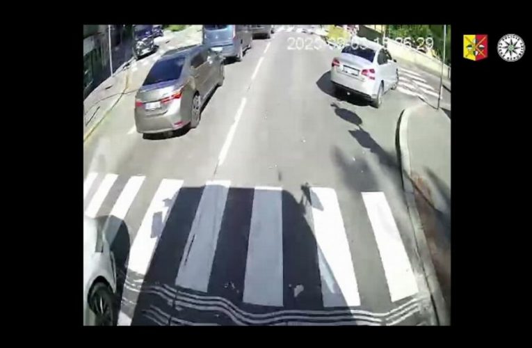 Zkřížila cestu autobusu a tím se zranilo několik lidí