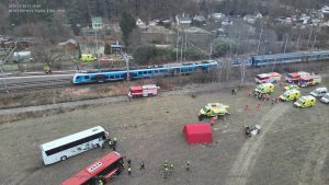 U Zlivi došlo ke srážce dvou vlaků