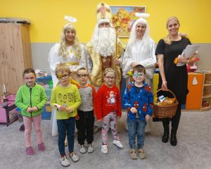 Policejní Mikuláš v Kroměřížské nemocnici